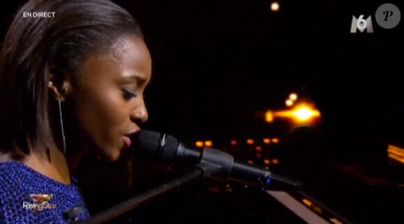 Anne-Shirley - Deuxième prime de "Rising Star" sur M6. Le 2 octobre 2014.