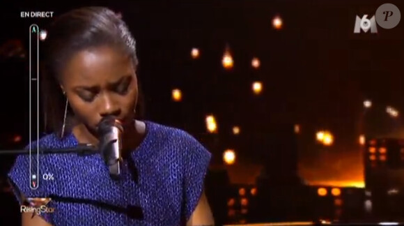 Anne-Shirley - Deuxième prime de "Rising Star" sur M6. Le 2 octobre 2014.