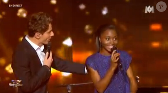 Anne-Shirley - Deuxième prime de "Rising Star" sur M6. Le 2 octobre 2014.