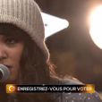 Hoshi - Deuxième prime de "Rising Star" sur M6. Le 2 octobre 2014.
