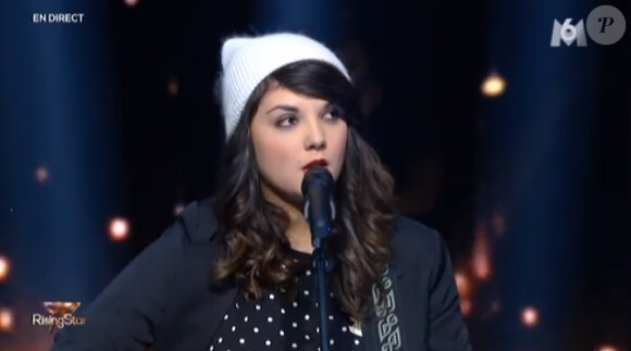 Hoshi - Deuxième prime de "Rising Star" sur M6. Le 2 octobre 2014.