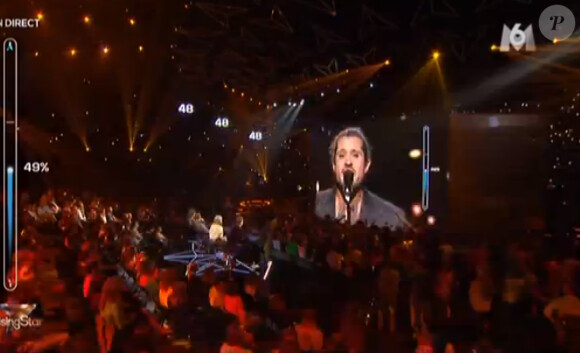Julien Mueller - Deuxième prime de "Rising Star" sur M6. Le 2 octobre 2014.