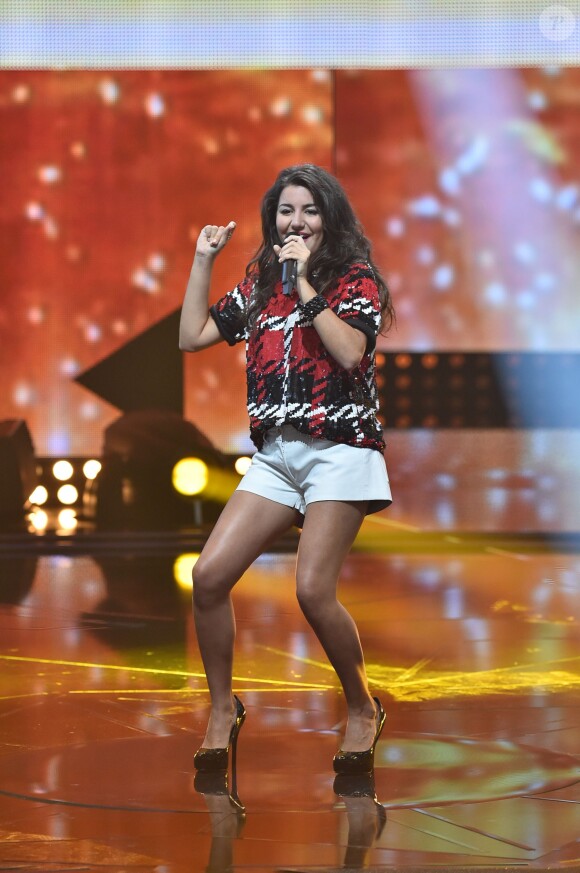 Anne-Sophie Terschan - Deuxième prime de "Rising Star" sur M6. Le 2 octobre 2014.