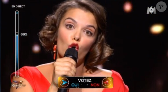 Mtatiana - Deuxième prime de "Rising Star" sur M6. Le 2 octobre 2014.
