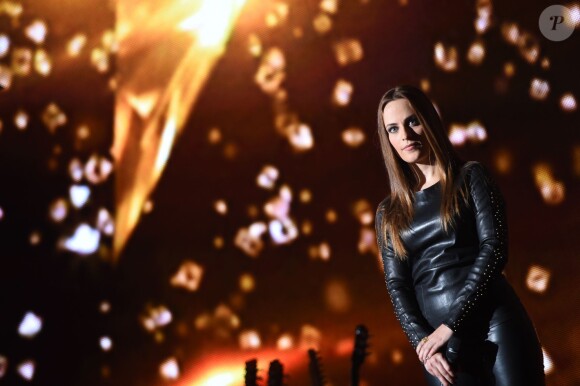 Alexandra Miller - Deuxième prime de "Rising Star" sur M6. Le 2 octobre 2014.