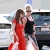Melanie Griffith et sa fille Dakota Johnson profitent d'une journée entre femmes à Los Angeles, 4 octobre 2014.