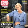 Charlene de Monaco, enceinte de sept mois, en couverture du magazine Point de Vue du 1er octobre 2014