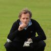 Stéphane Freiss lors de la 1ère édition du Tee Break gourmand au golf d'Etiolles dans l'Essonne le 7 octobre 2014