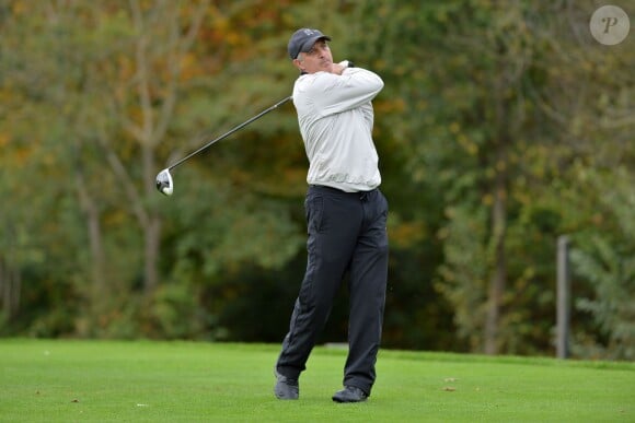Alain Roche lors de la 1ère édition du Tee Break gourmand au golf d'Etiolles dans l'Essonne le 7 octobre 2014