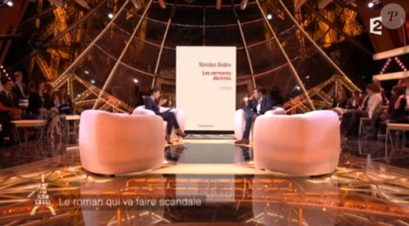 Alessandra Sublet et Nicolas Bedos : Leur canular dans Un soir à la Tour Eiffel, le mercredi 8 octobre 2014, sur France 2