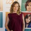 Ludivine Sagnier, enceinte lors de l'avant-première du film "Lou ! Journal infime" au cinéma MK2 Bibliothèque à Paris, le 28 septembre 2014.
