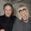 Exclusif - Michel Drucker avec son épouse Dany Saval - People backstage lors du concert de Vincent Niclo au Théâtre du Chatelet à Paris le 24 mai 2014.