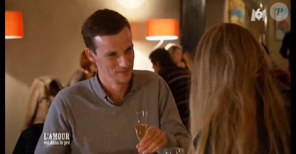 Aurélien dans "L'amour est dans le pré 2014", sur M6, le lundi 21 juillet 2014