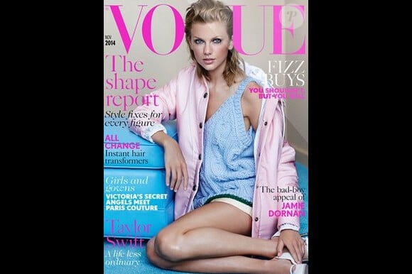 Couverture du magazine Vogue pour le numéro de novembre 2014.