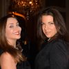 Isabella Orsini et Katarina Csefalvayova - Cocktail de lancement du livre "Garde-Robes" de Nathalie Garçon à l'Hôtel Régina à Paris, le 13 octobre 2014.