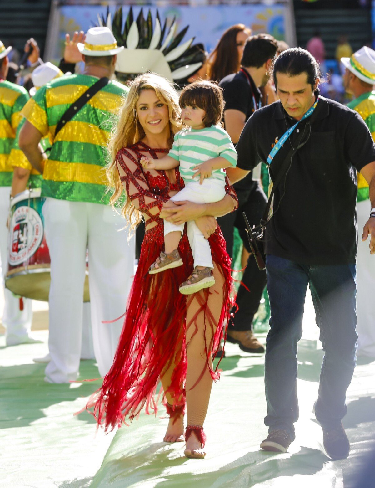 Photo La Chanteuse Shakira Et Son Fils Milan La Chanteuse Shakira