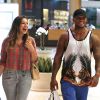 Kelly Brook et David McIntosh lors d'une session shopping à Bervely Hills, le 19 octobre 2014