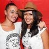 Hedia et Karima Charni lors du concert Abbé Road au profit de la fondation Abbé Pierre à la Cigale le 18 octobre 2014