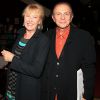Exclusif - Maaike Jansen et son mari Roland Giraud - Pascale Bordet et Juliette dédicacent leur livre "Bestioles de théâtre" au théâtre Saint-Georges à Paris le 20 octobre 2014