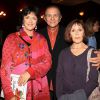 Exclusif - Anny Duperey et Roland Giraud - Pascale Bordet et Juliette dédicacent leur livre "Bestioles de théâtre" au théâtre Saint-Georges à Paris le 20 octobre 2014