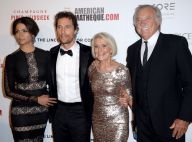 Matthew McConaughey : Héros ému au côté de sa femme, honoré face à sa mère