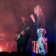  Exclusif - Dan Rothman et Hannah Reid - Le groupe London Grammar en concert au Palais des Sports &agrave; Paris, le 22 octobre 2014. 