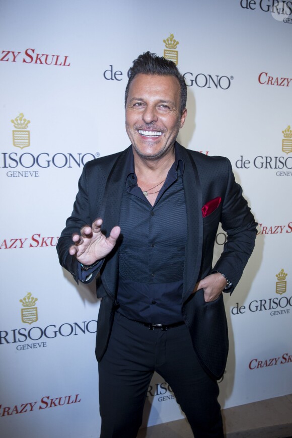 Jean-Roch lors de la soirée De Grisogono à Paris le 23 octobre 2014. 