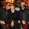 Exclusif - Johnny Hallyday, Marc Lavoine et Don Was - Inauguration du Show Room Parisien De Grisogono et lancement de la montre "Crazy Skull" à Paris le 23 octobre 2014.