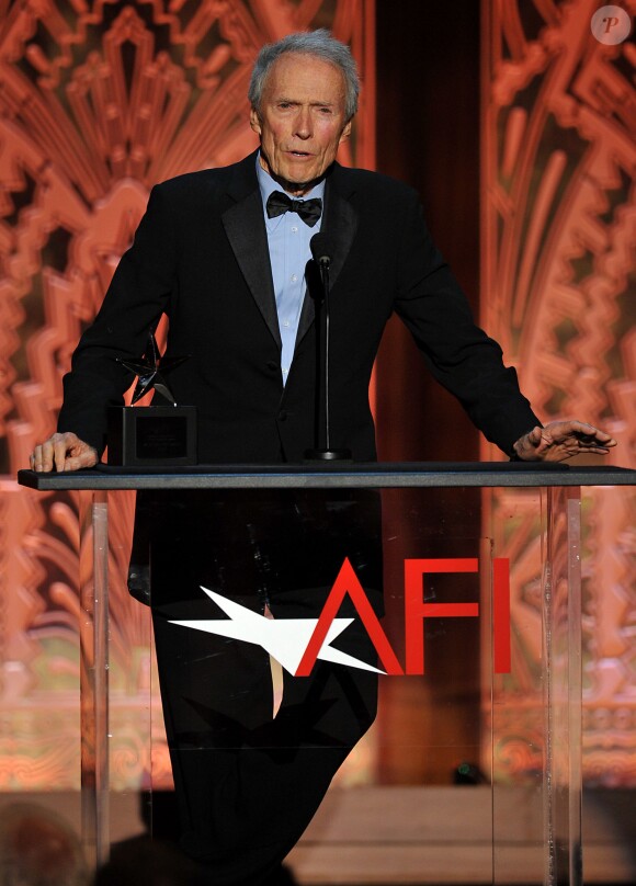 Clint Eastwood au AFI Life Achievement Awards à Culver City le 9 juin 2011