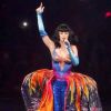 Katy Perry lors de son concert au MGM Grand Arena à Las Vegas, le 27 septembre 2014.