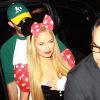 Paris Hilton arrivant à la soirée Halloween organisée par la marque Casamigos Tequila à Los Angeles, le 24 octobre 2014.