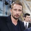 Matthias Schoenaerts au défilé Vuitton Homme à Paris le 16 janvier 2014