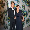 Ewan McGregor et son épouse Eve Mavrakis lors de l'after party des Golden Globes le 15 janvier 2012