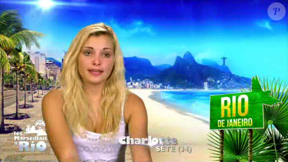 Charlotte (Les Marseillais à Rio - épisode du lundi 21 avril 2014.)