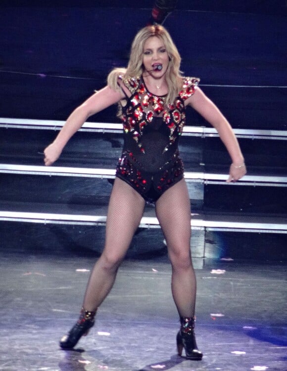Concert de Britney Spears "Britney: Piece Of Me" au Planet Hollywood Resort et Casino à Las Vegas, le 27 d2cembre 2013.