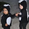 North (filles de Kim Kardashian et Kanye West) et Penelope Disick (fille de Kourtney Kardashian et Scott Disick) déguisées pour Halloween 2014