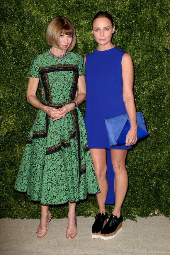 Anna Wintour et Stella McCartney assistent aux 11e CFDA/Vogue Fashion Fund Awards à New York City. Le 3 novembre 2014
