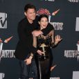  Channing Tatum et Jenna Dewan lors des MTV Movie Awards &agrave; Los Angeles le 13 avril 2014 