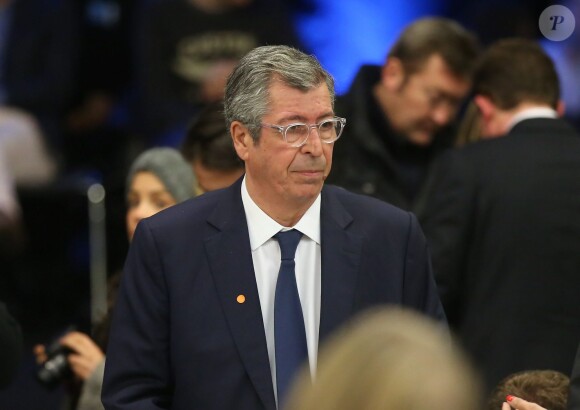 Patrick Balkany - Réunion publique de Nicolas Sarkozy, candidat à la présidence de l'UMP à Paris, le 7 novembre 2014.