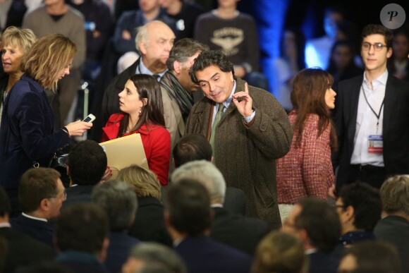 Pierre Lellouche - Réunion publique de Nicolas Sarkozy, candidat à la présidence de l'UMP à Paris, le 7 novembre 2014.