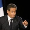 - Réunion publique de Nicolas Sarkozy, candidat à la présidence de l'UMP à Paris, le 7 novembre 2014.