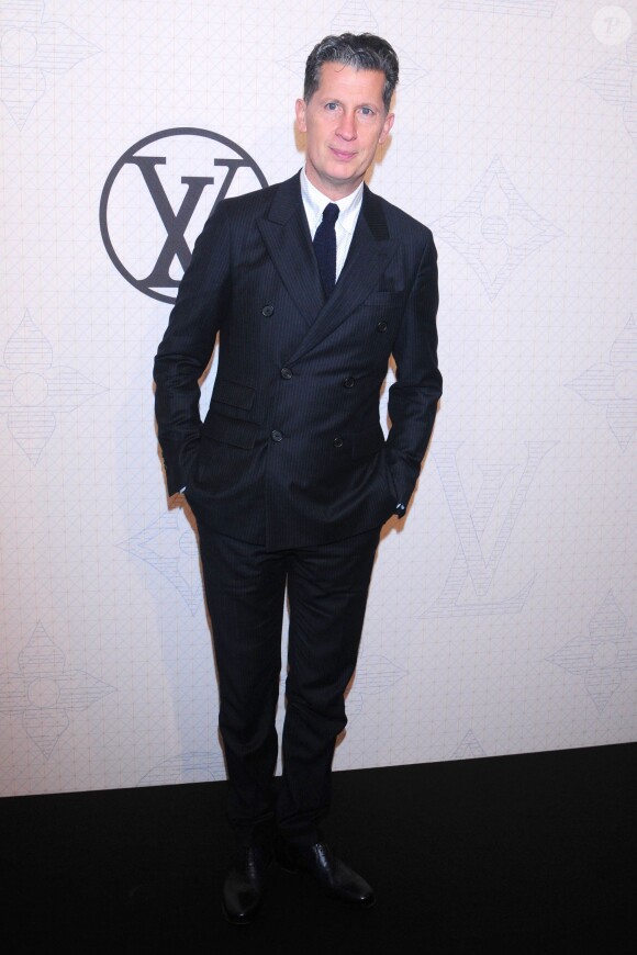 Stefano Tonchi assiste au dîner "Louis Vuitton celebrating Monogram" organisé par Louis Vuitton au MoMA. New York, le 7 novembre 2014.