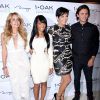 Faye Resnick, Malika Haqq, Kris Jenner et Jonathan Cheban au 1OAK à Las Vegas, le 7 novembre 2014.