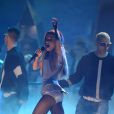 Ariana Grande sur scène - Cérémonie des MTV Europe Music Awards à Glasgow, le 8 novembre 2014.
