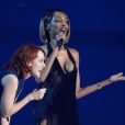 Jenna Malone et Jourdan Dunn - Cérémonie des MTV Europe Music Awards à Glasgow, le 8 novembre 2014.