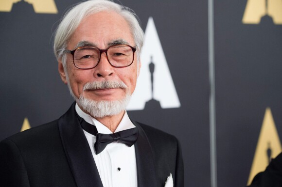 Hayao Miyazaki lors des Governors Awards à Hollywood, le 8 novembre 2014.