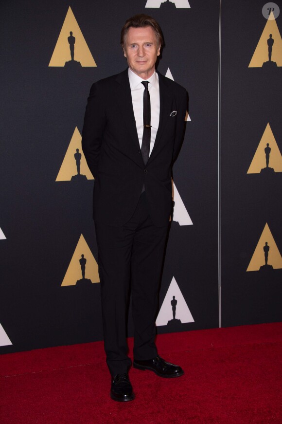 Liam Neeson lors des Governors Awards à Hollywood, le 8 novembre 2014.