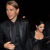 Exclusif - Vanessa Hudgens et son petit ami Austin Butler arrivant à l'after show du film "Gimme Shelter" au VIP Room à Paris, le 26 octobre 2014