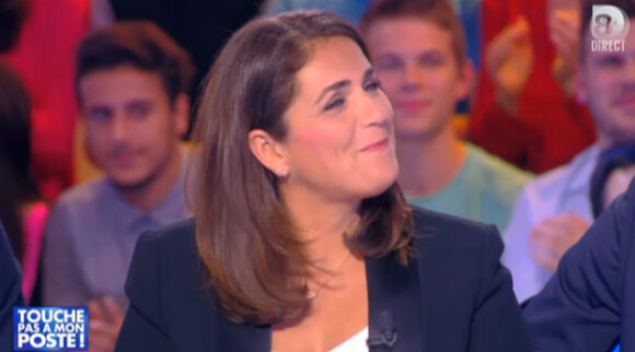 Valérie Bénaïm - Emission "Touche pas à mon poste" sur D8. Le 12 novembre 2014.