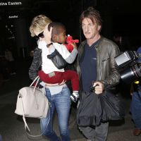 Charlize Theron avec Sean Penn et son petit Jackson : Cris, police et confusion